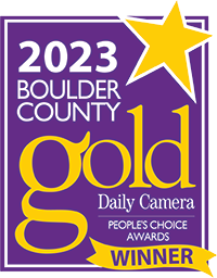 2023 Boulder County Gold Winner BlueBird Windows & Doors BCG logo